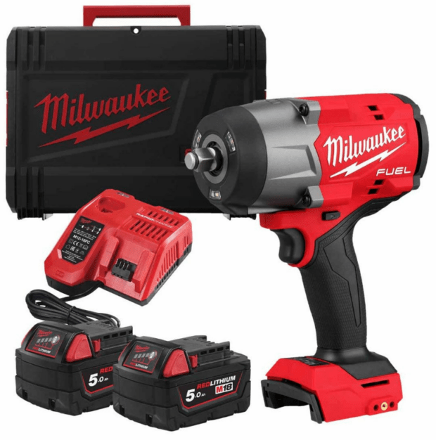 Milwaukee Fuel 1/2" New Generation High Torque Impact Wrench Kit