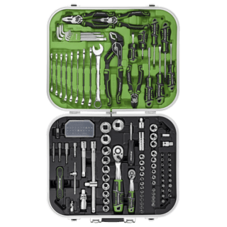 Sealey AK7980HV Hi-Vis Green Mechanic's Tool Kit - 144 Piece