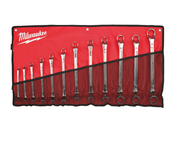 Milwaukee Double Ring Offset Spanner Set