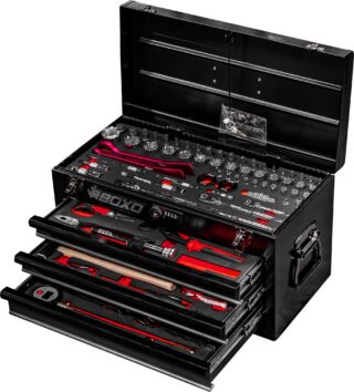 Boxo 3 Drawer Tool Box With Combination Lock